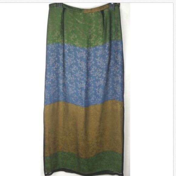 Armand Ventilo a line midi silk skirt - Picture 7 of 8